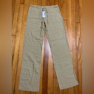 Momentum Performance Outfitters Linen Blend Pant Size XS